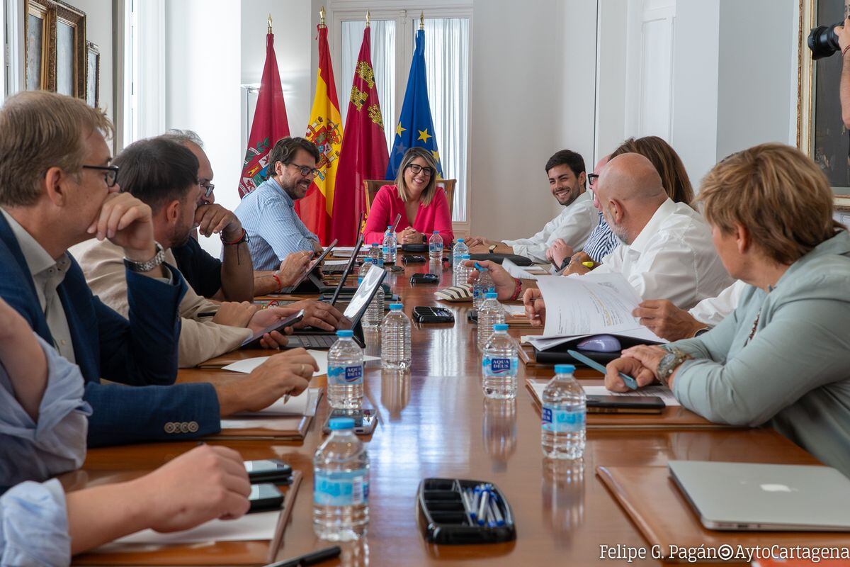 Reunión de la Junta de Gobierno de Cartagena
