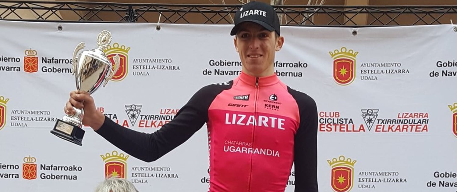 Pablo Castrillo ha brillado en la temporada ciclista dando el paso a profesionales