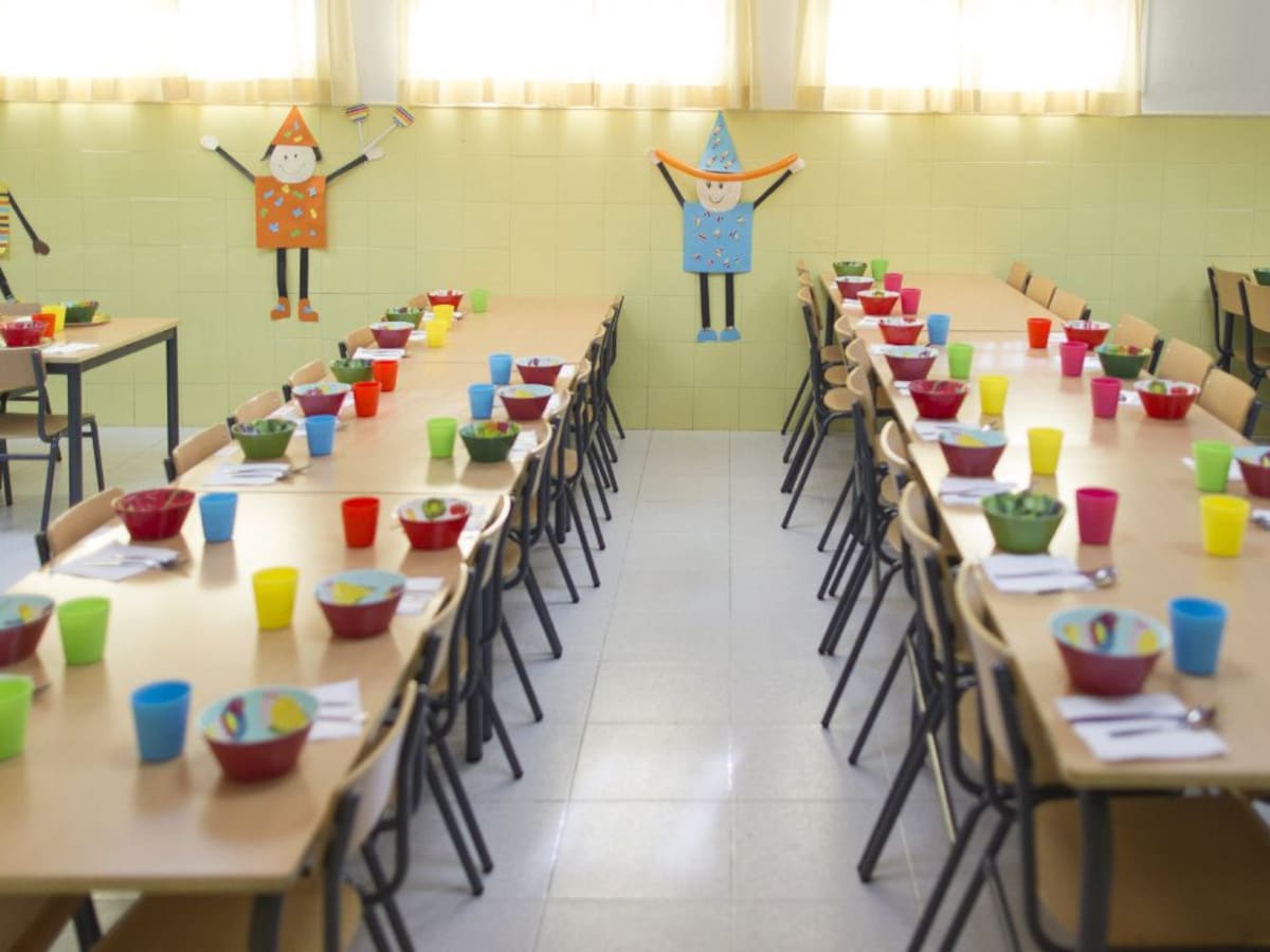 ¿Comen bien nuestros hijos en el colegio?
