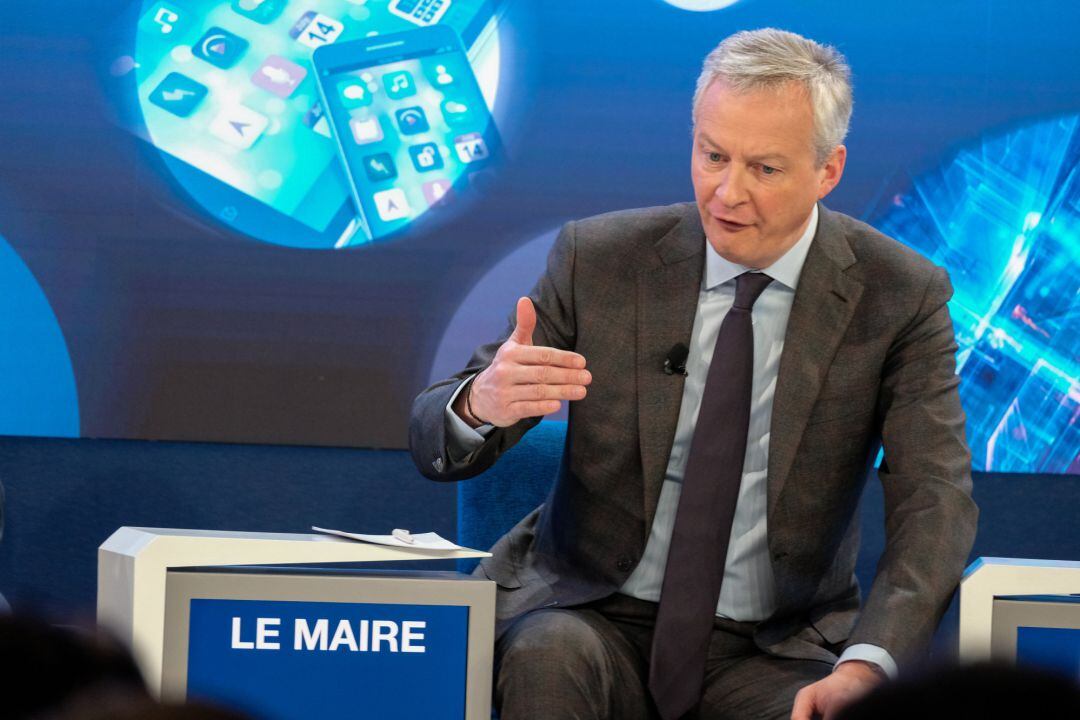 El ministro francés de Economía y Finanzas, Bruno Le Maire