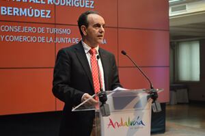 Rafael Rodríguez, consejero de Turismo y Comercio de la Junta de Andalucía en Madrid.