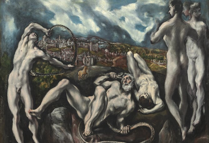 &#039;Laocoonte&#039;, de El Greco (1608 - 1614)