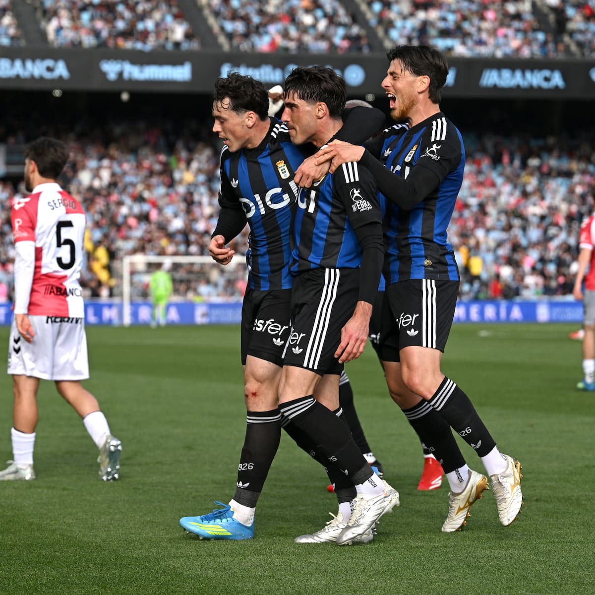 Celta de Vigo 0-3 Real Oviedo: resumen, resultado y goles del partido de la jornada 31 en LaLiga EA Sports