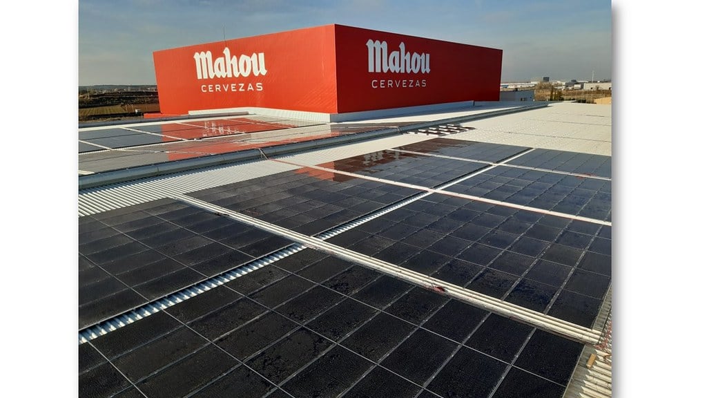 Placas solares en Mahou Alovera