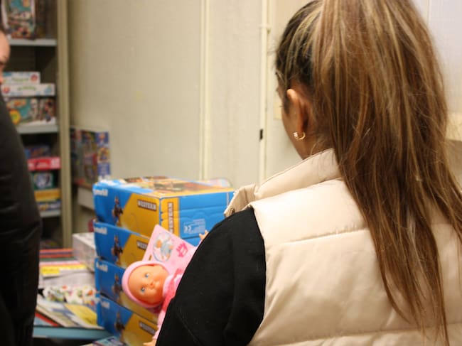 Detrás de cada juguete entregado hay un intenso trabajo de voluntariado.