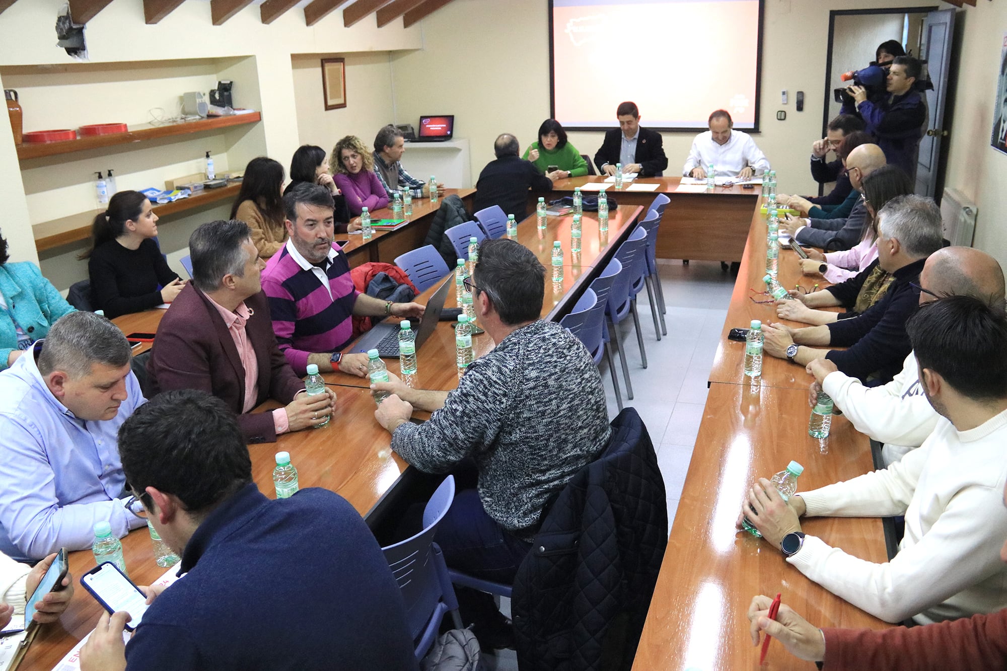 Reunión de la ejecutiva provincial del PSOE de Jaén.