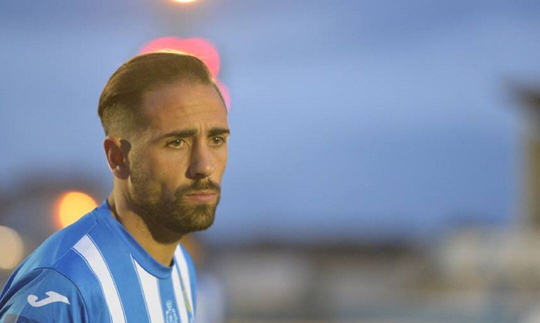 Jorge González 'Pesca', con la elástica blanquiazul este pasada temporada.