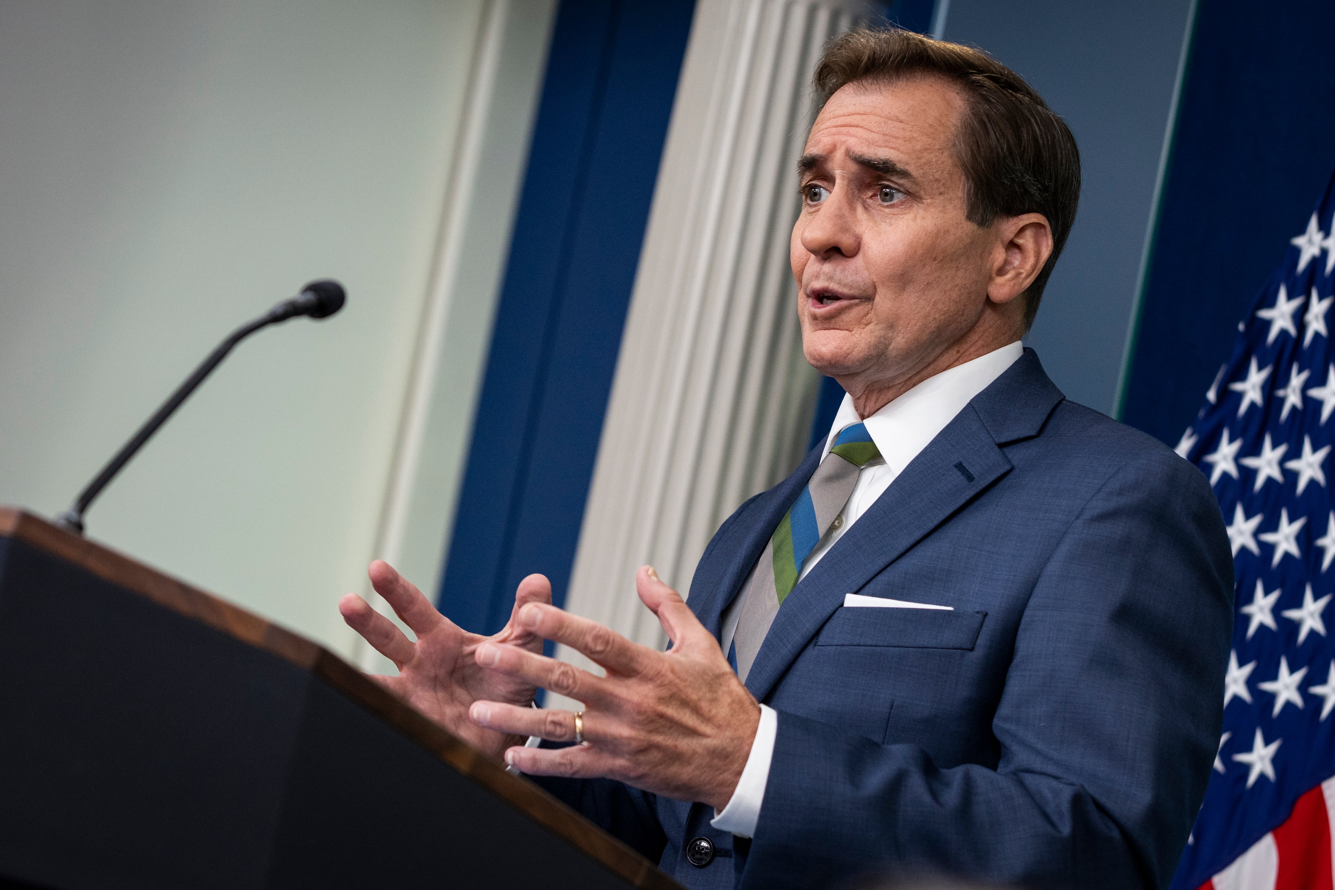 El portavoz del Consejo de Seguridad Nacional de Estados Unidos, John Kirby