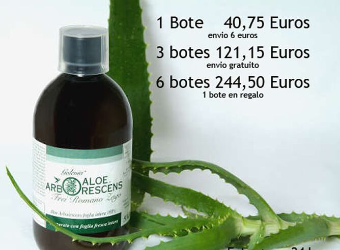 En dicha web aparece como distribuidora una empresa, con sede en Sevilla, denominada Bionat (Nueva Dietética), que vende a través de Internet productos hechos a base de Aloe Arborescens, un componente con el que asegura haber curado con éxito un largo lis