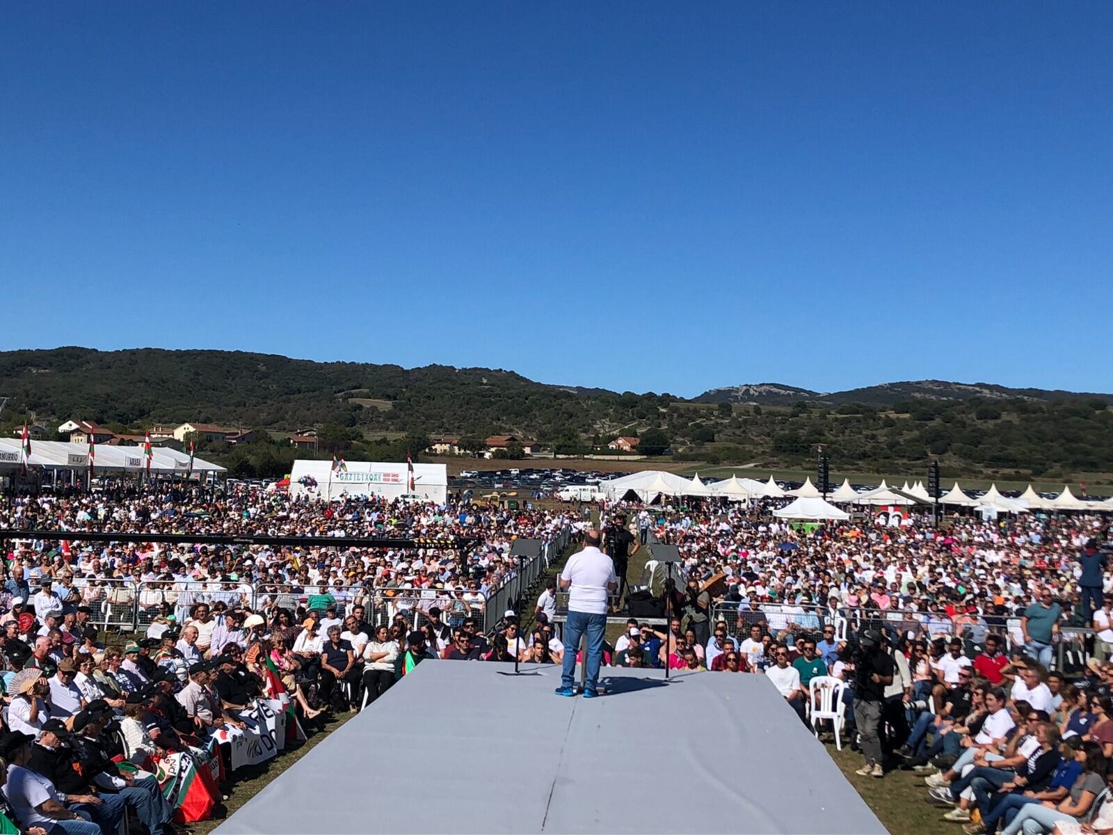 Ortuzar en el Alderdi Eguna