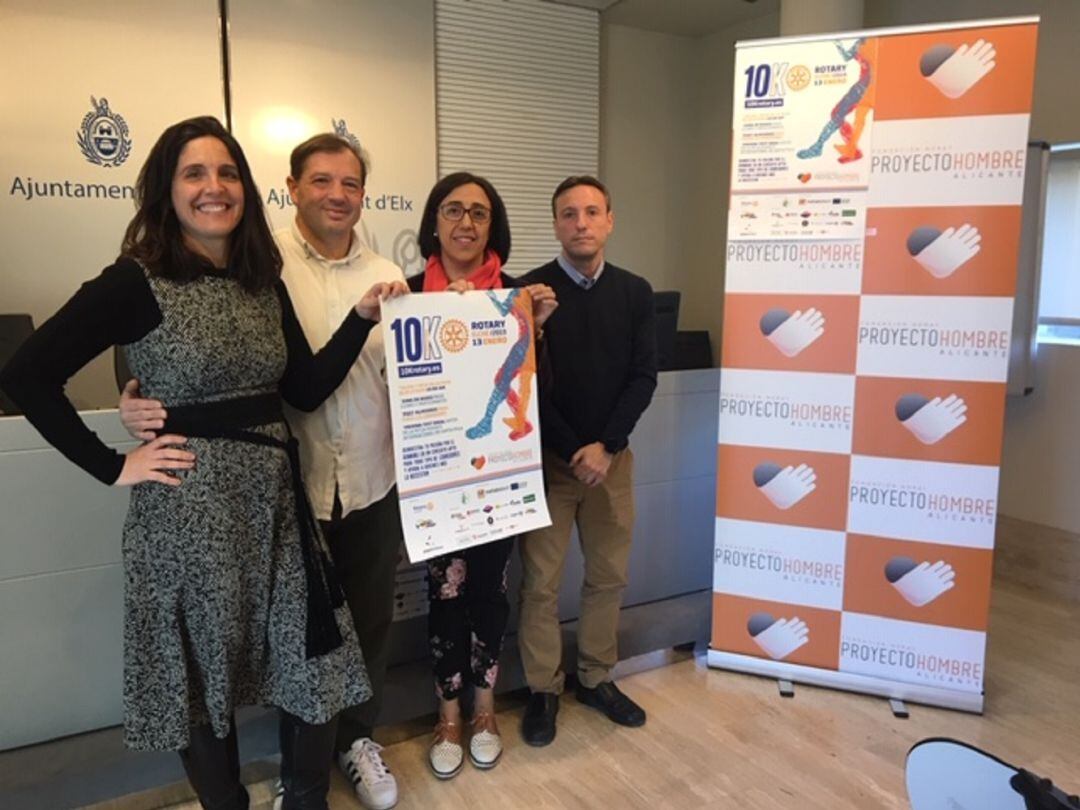 Presentación carrera solidaria 10kRotaryIllice