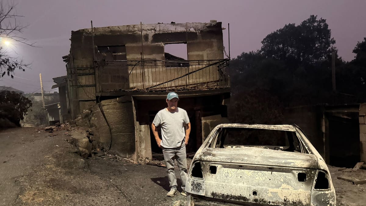 Las llamas arrebatan a Samuel todo lo que tenía: "Tendré que empezar de cero, buscarme la vida"