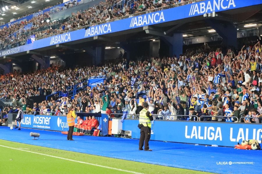 La afición del Dépor en Riazor| Foto: LaLiga