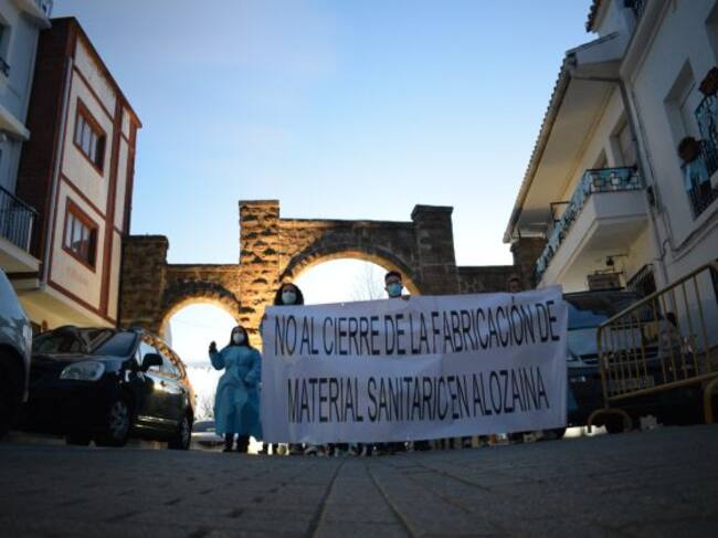 Los vecinos de Alozaina piden volver a trabajar