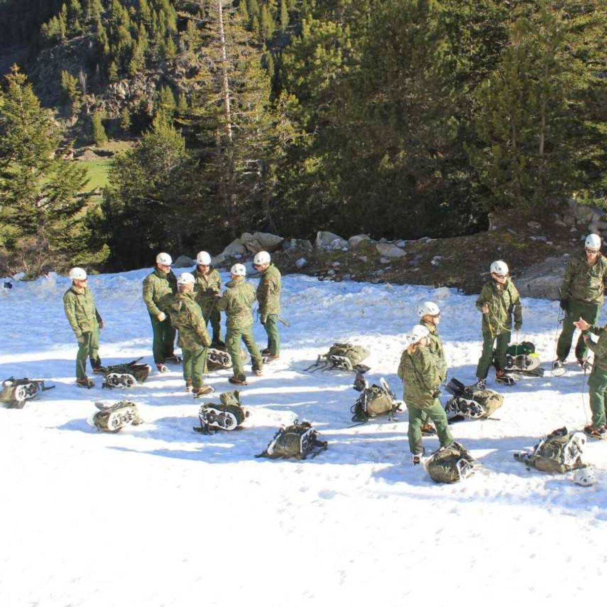 La fase de montaña de la Campaña Antártica concluye con un alto grado de satisfacción