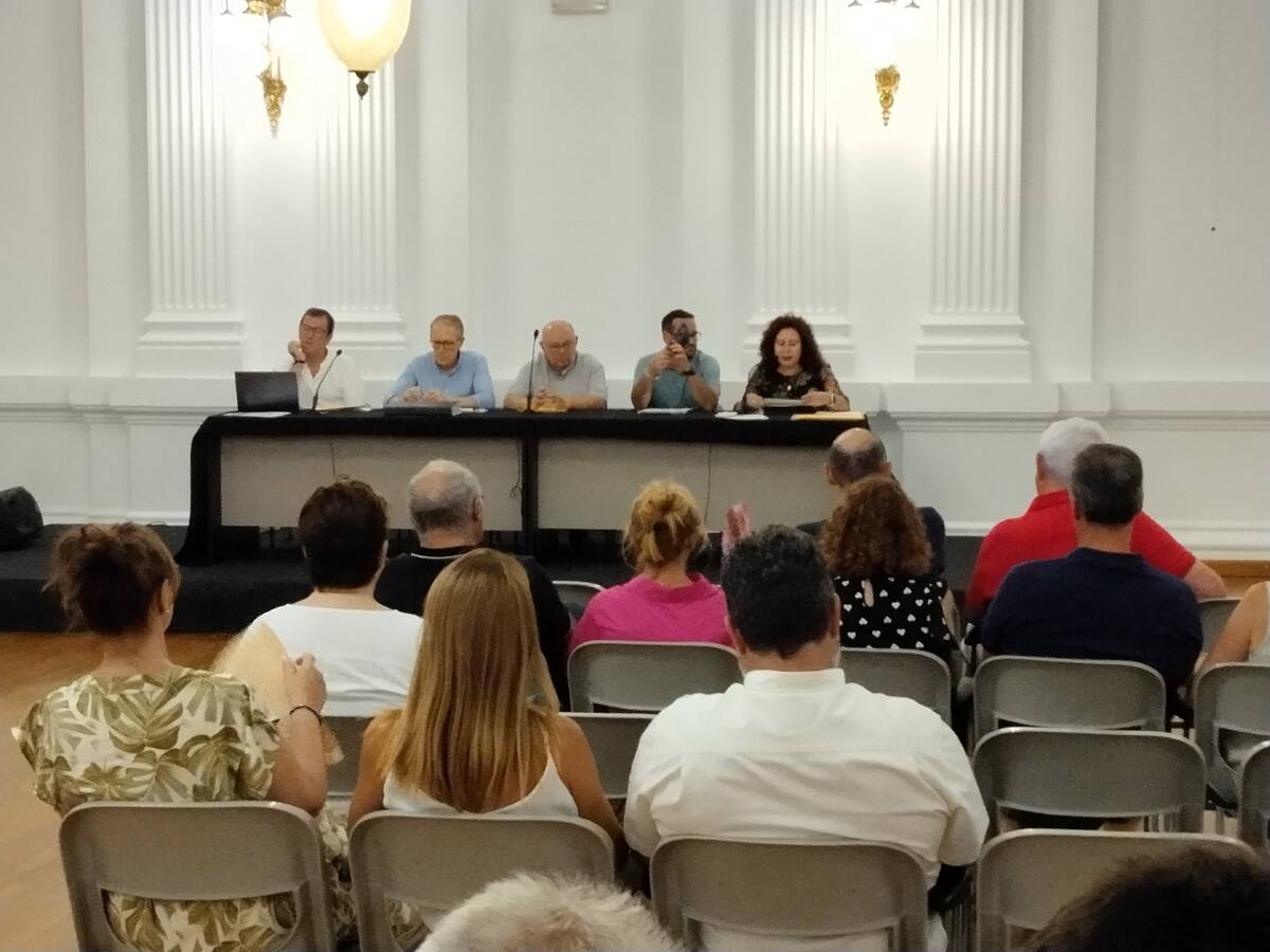 Informe de Julio Bellver en la Asamblea de la Hermandad