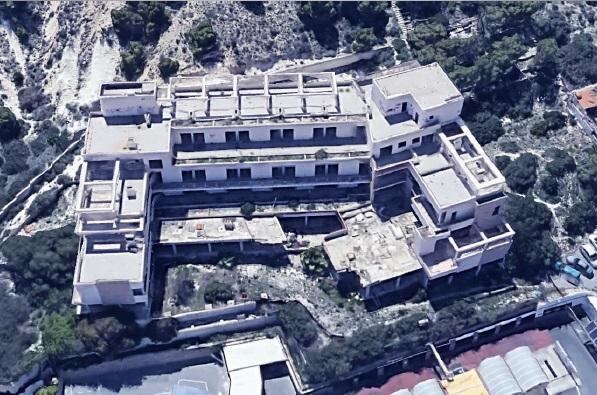 Imagen del hotel en la Albufereta (Alicante)