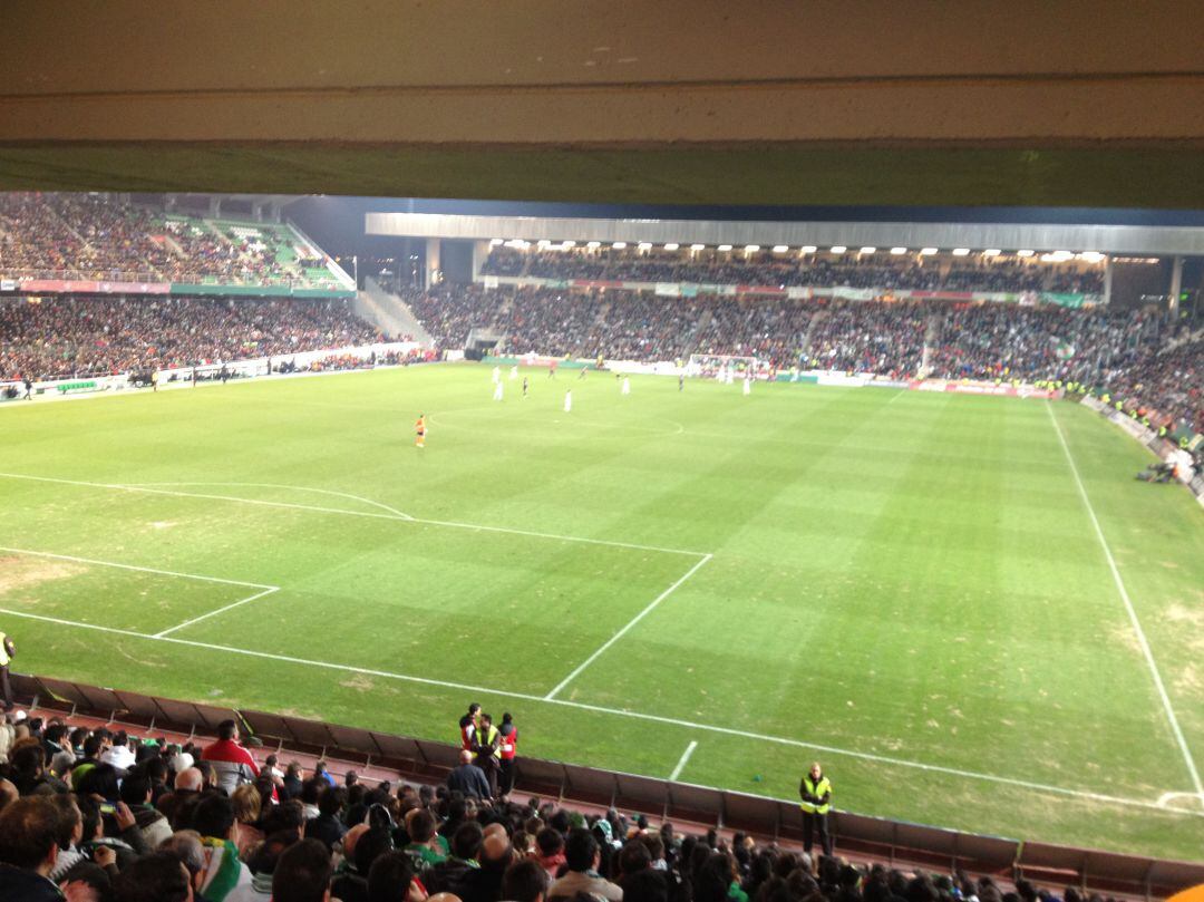 Vista del estadio de El Arcángel. 