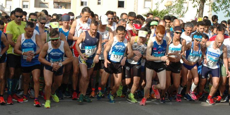 Salida carera Popular de Guadalcacín el año pasado