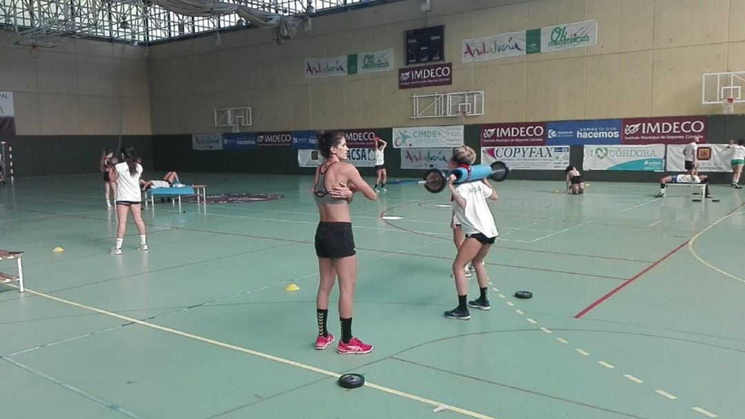 Entrenamiento de Adesal La Fuensanta.