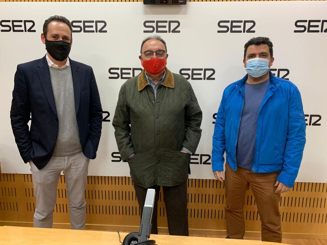 Jorge Fenor, Pepe Pallarés y Txema Almela en SER Deportivos Región de Murcia