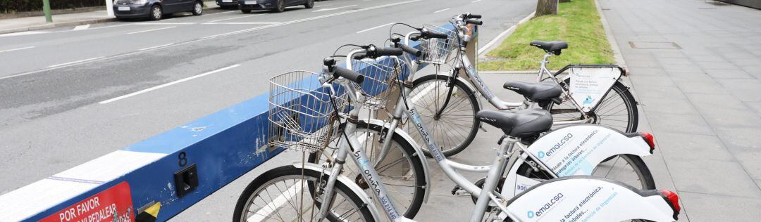 Servicio de alquiler de bicicletas de A Coruña