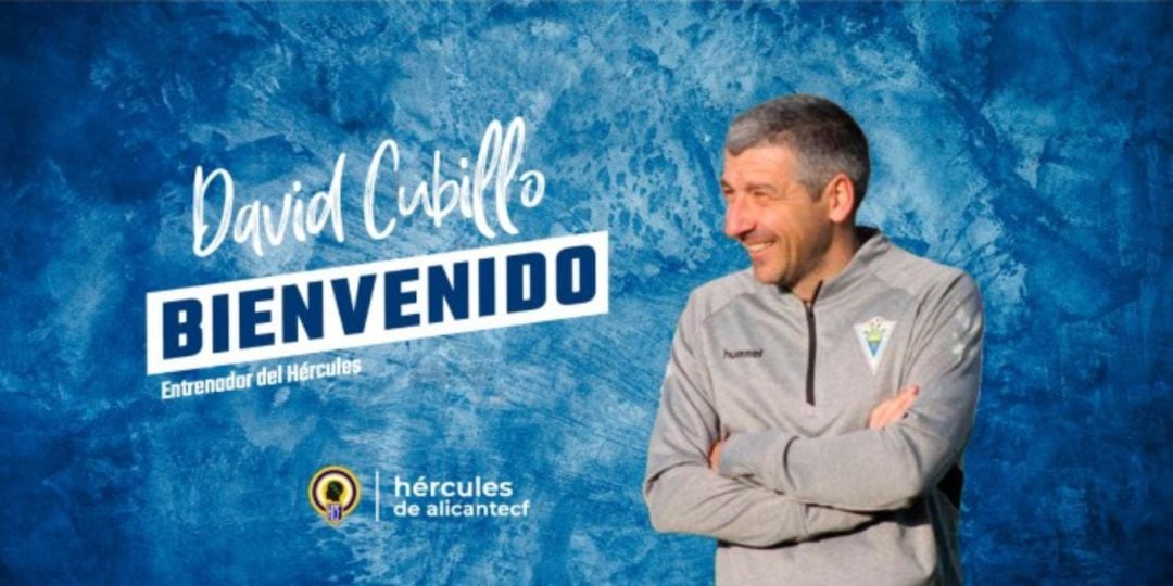 David Cubillo, nuevo entrenador del Hércules 