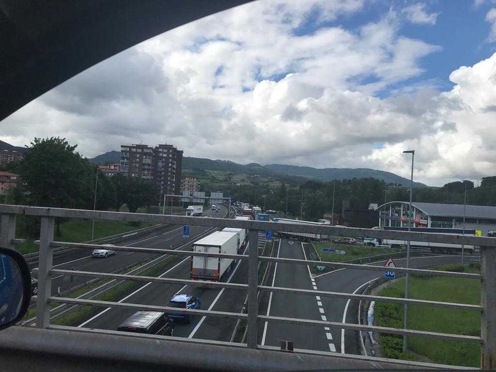 Las retenciones a las 11:00 en la N-1-