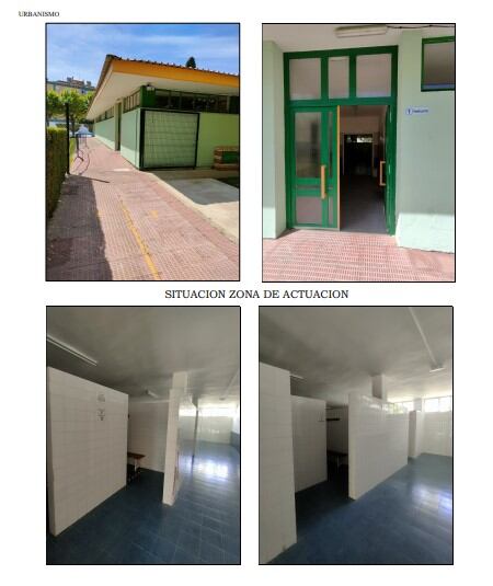 Obras en el Camping San Jorge