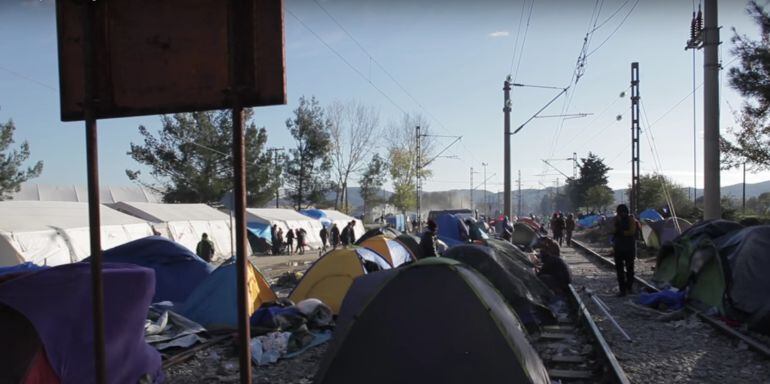 Camp de Refugiats a Grècia