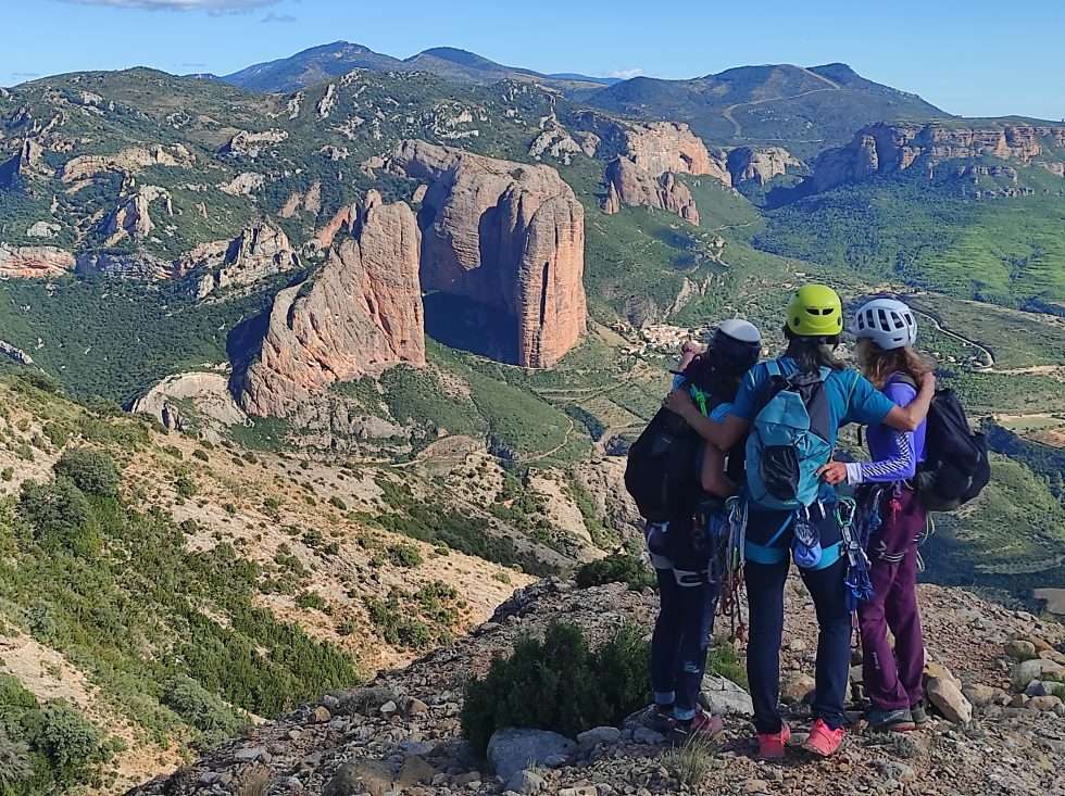 Montañeras Adebán nace en 2018 para aumentar la participación de las mujeres en deportes de montaña