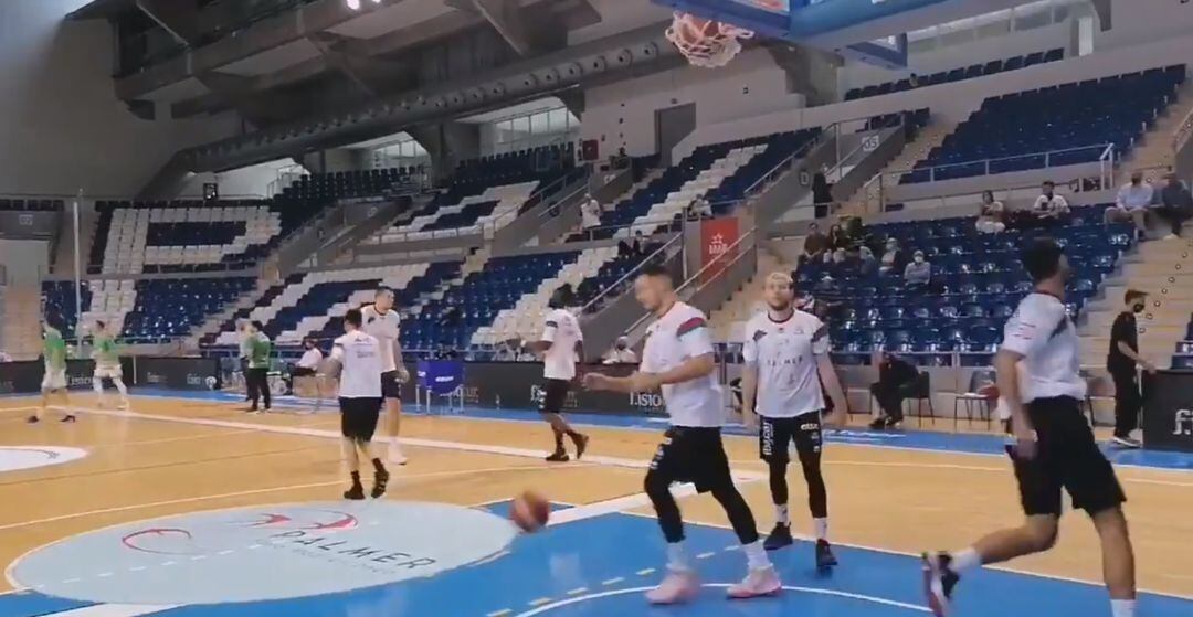 Palmer Alma Mediterránea Palma en un calentamiento. 