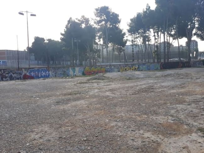 Alguno de los solares que ha limpiado el Ayuntamiento de València