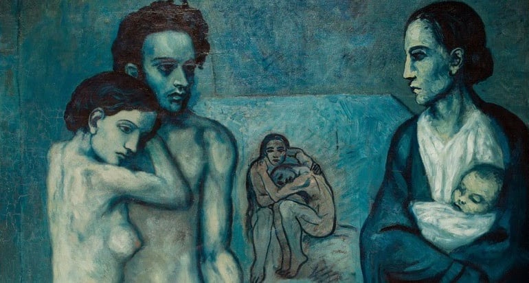 &#039;La vida&#039;, de Pablo Picasso