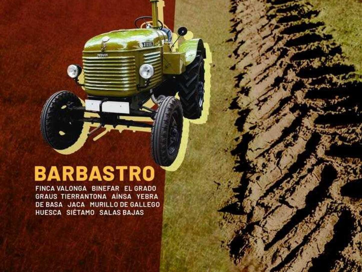 Ferma, punto de partida de la Ruta del Alto Aragón en Tractor Clásico