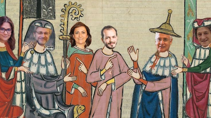 Juego de Tronos a la Riojana: "La Casa Morada se pone en cabeza en la lucha por el trono"