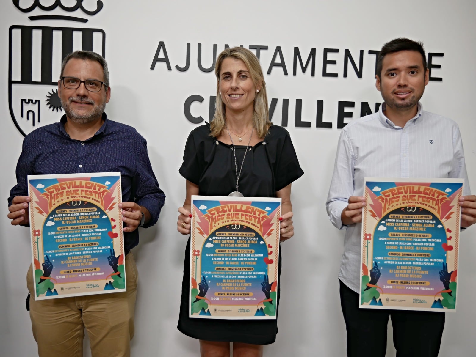 Presentación cartel de Fiestas de Moros y Cristianos Crevillent 2023