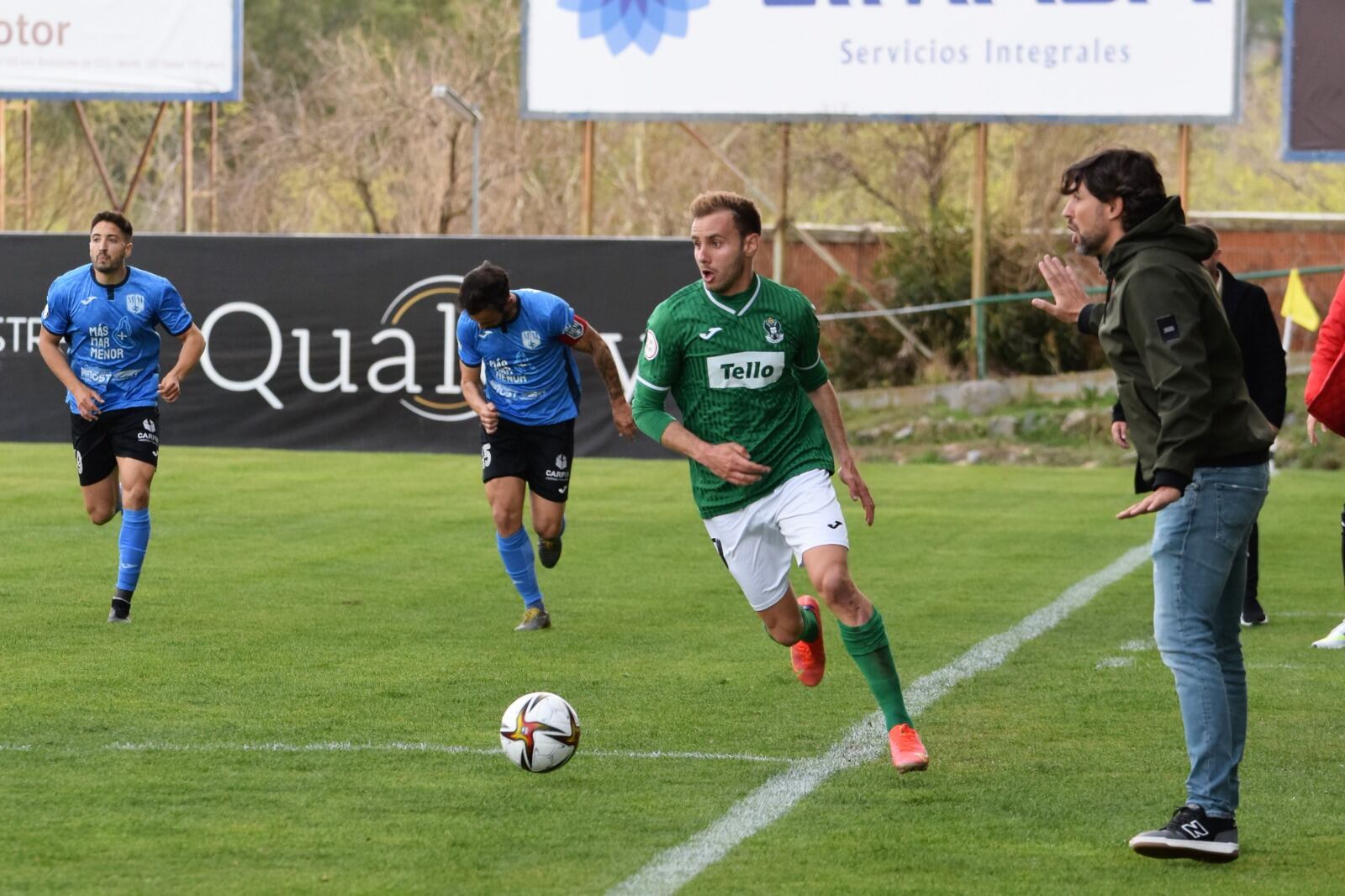 Pepe Carmona volvió a ser titular