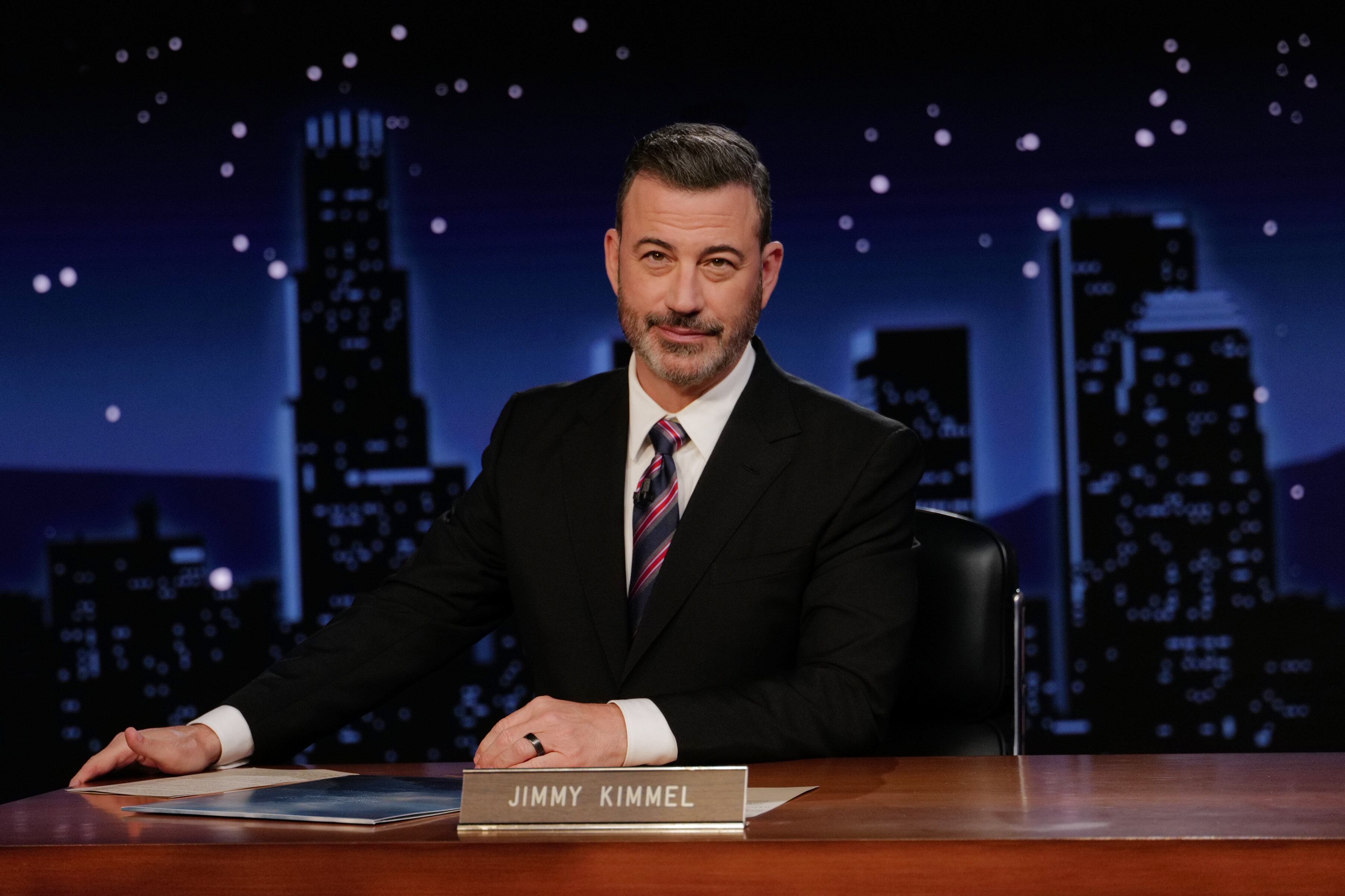 Jimmy Kimmel tras su regreso a la televisión después de la polémica por sus comentarios sobre el asesinato de Charlie Kirk 