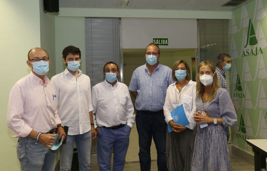 Imagen de la reunión mantenida esta mañana