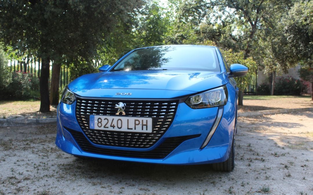 Frontal del Peugeot 208