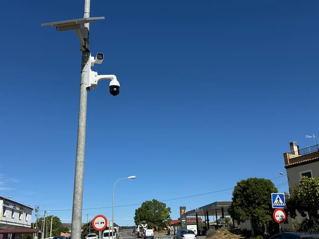 Cámara de videovigilancia en Binéfar