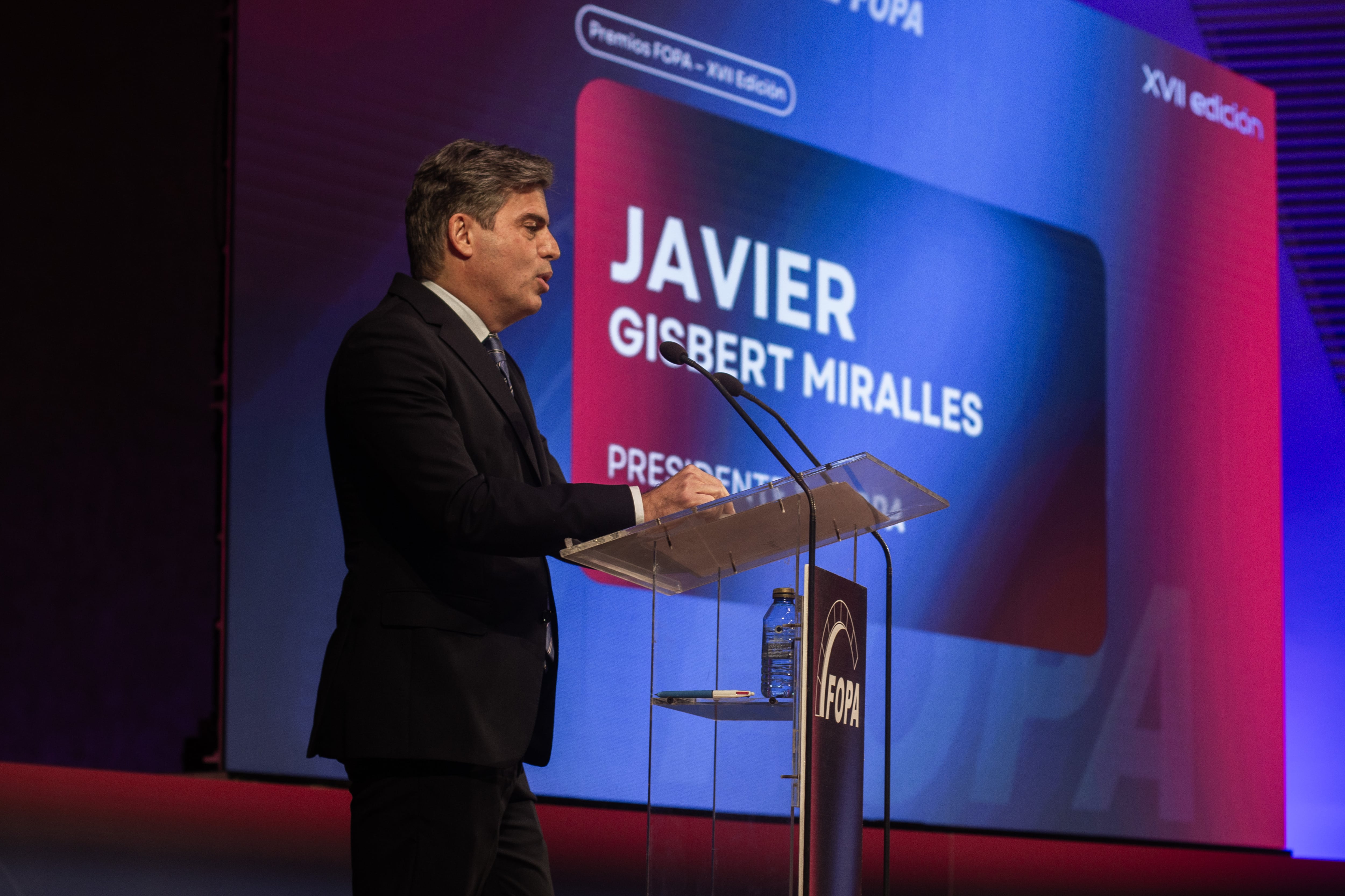 Javier presidente FOPA