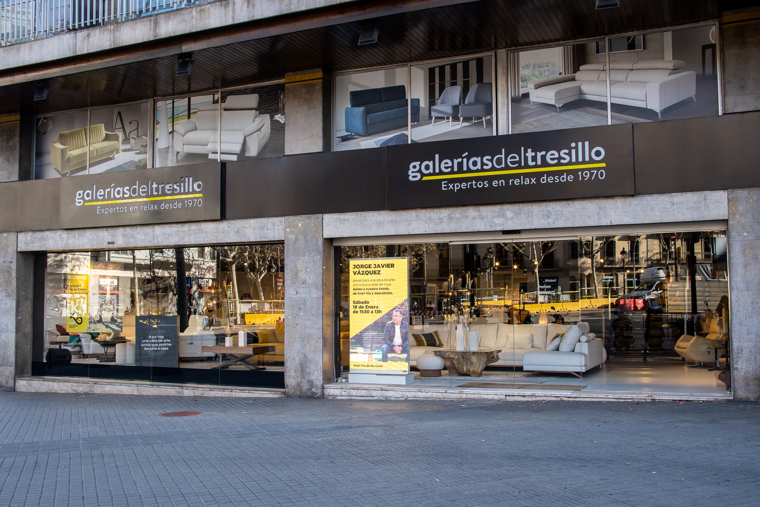 Una de las 22 tiendas de Galerías del Tresillo