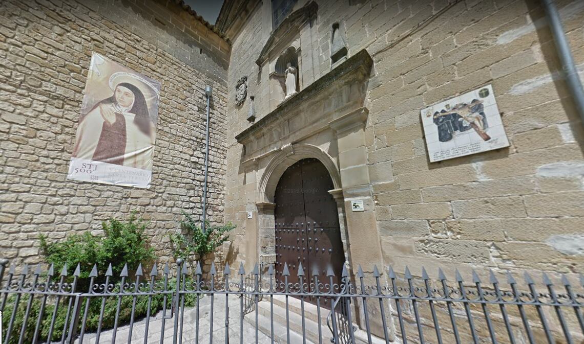 Fachada del Convento de Carmelitas Descalzas en Úbeda