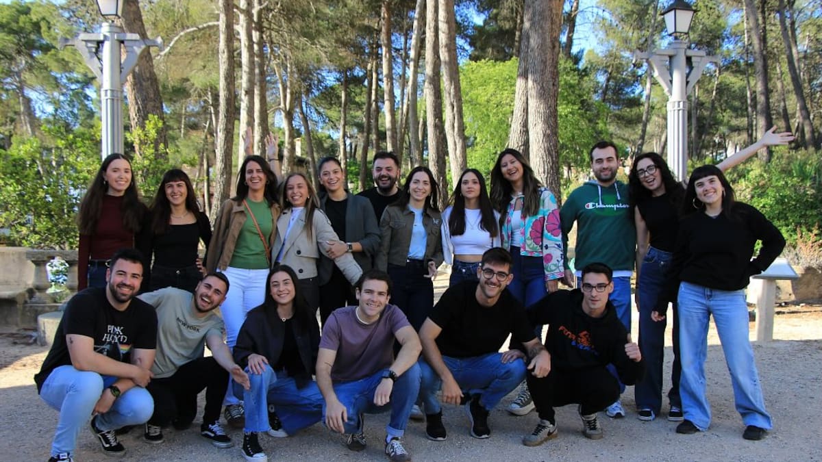 Javier Albero y Joan Mtnez, Pte de la Comisió de la Malena