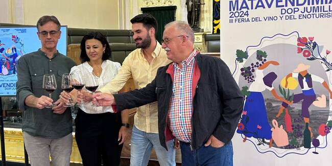 Brindis presentación de 'Matavendimia 2024'.