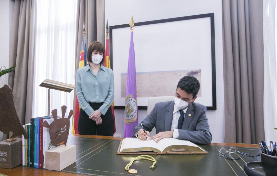 Rector de la UPV en el Ayuntamiento de Gandia 