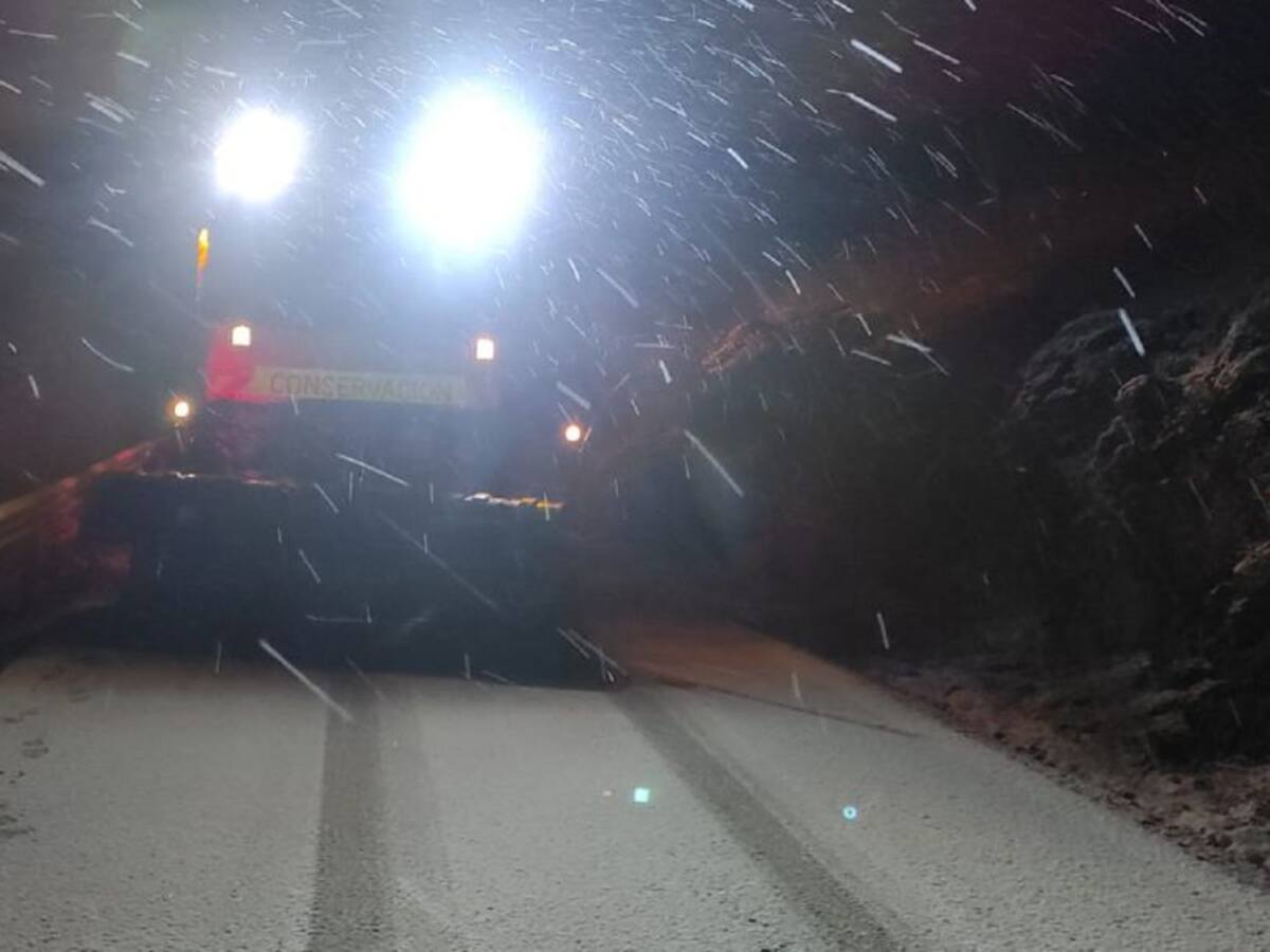 Intensa noche en la provincia de Jaén por el temporal