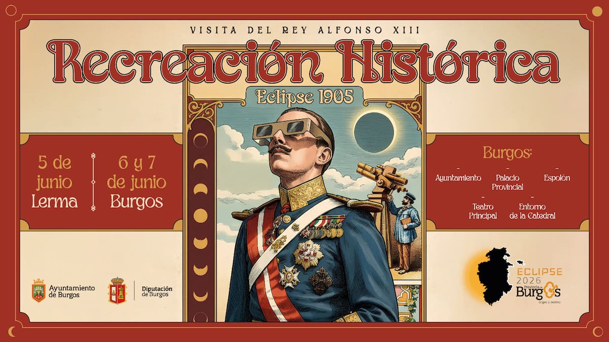 La Diputación de Burgos presenta el programa que rememorará el eclipse de 1905